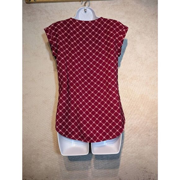 Express loose fit silky zippered top size XS - Picture 3 of 4